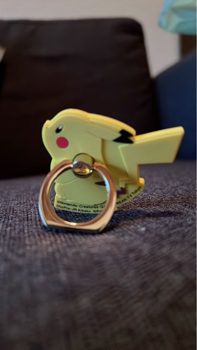 Staffe: Pikachu Handyhalterung mit Ring-Nintendo – Nuovo (secondo la descrizione) da Thun venduto da Lara1976