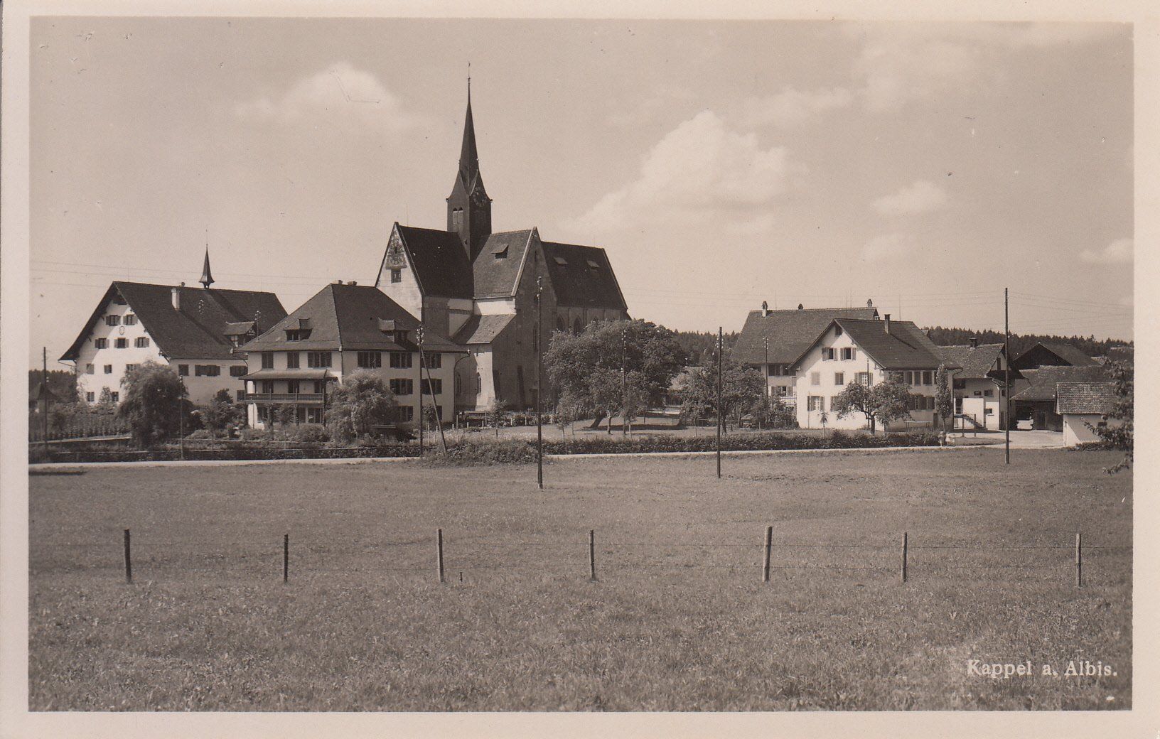 Cartoline postali: Kappel a. A. ca. 1940 – Usato da Bürglen TG venduto da StampGraf