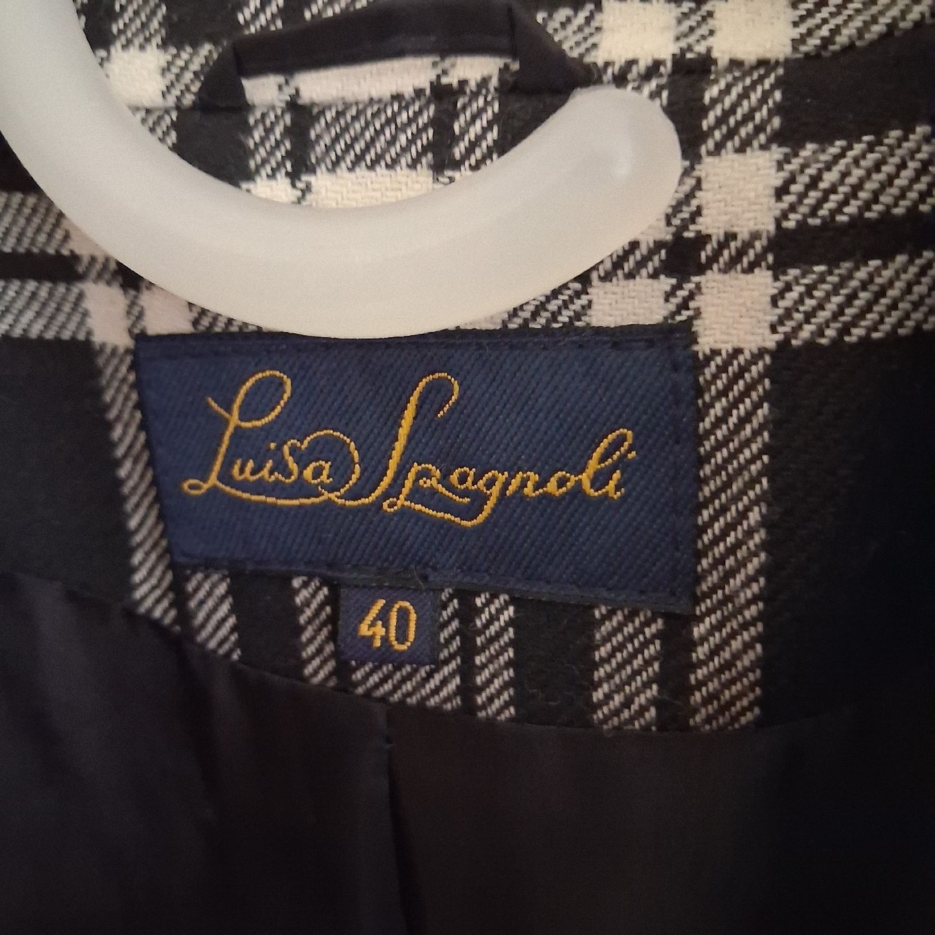 Giacche: Luisa Spagnoli wool blazer jacket IT 40 – Nuovo (secondo la descrizione) da Wil SG venduto da tre_g2l7 1