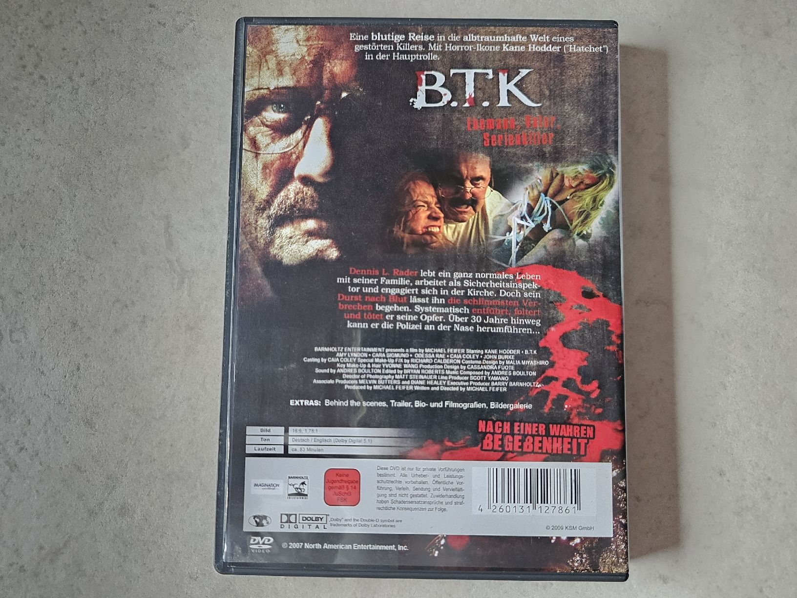 Tutti i DVDs: B.T.K.  -  Bind Torture Kill – Usato da Schneisingen venduto da backstore24 1