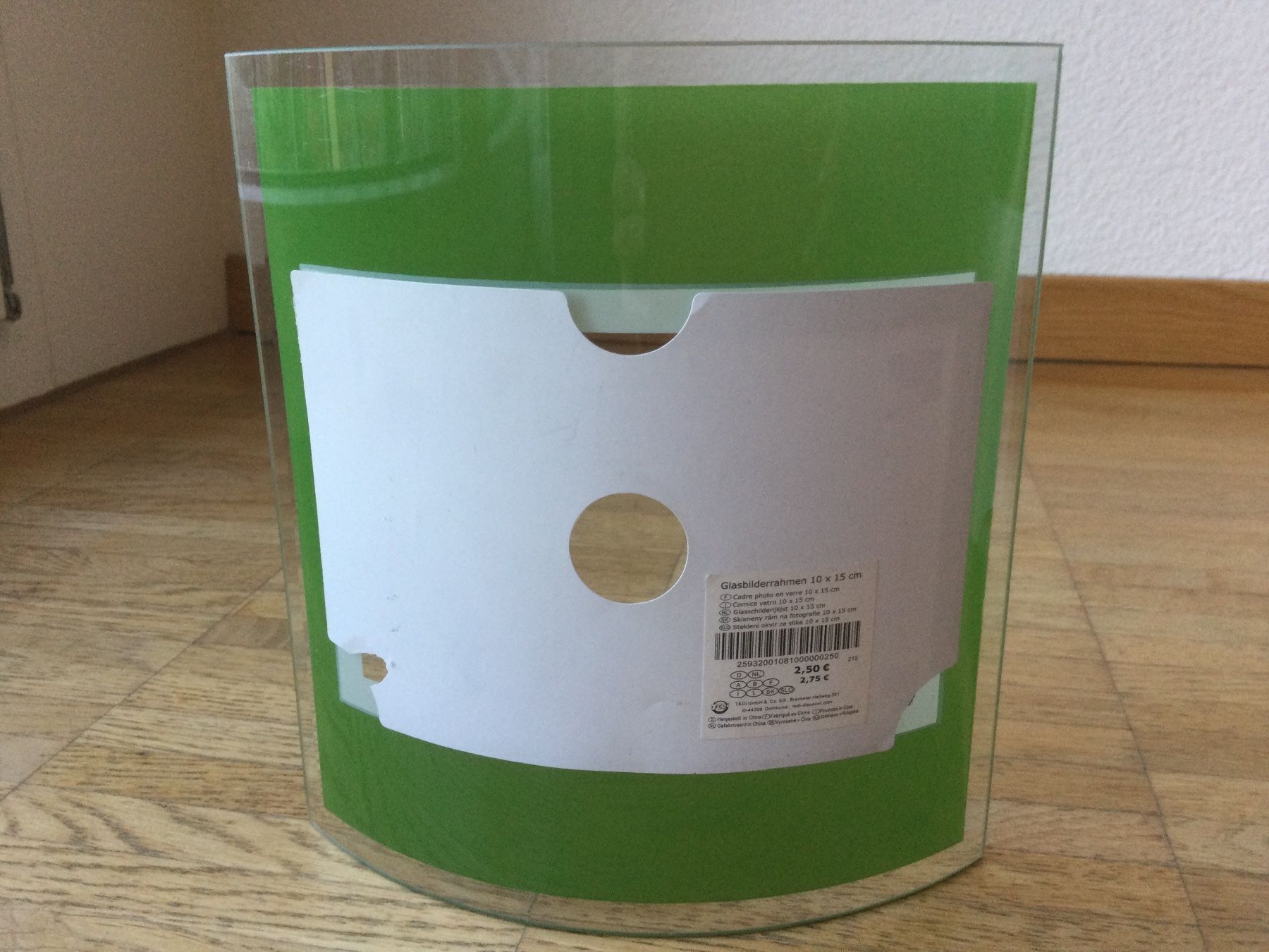 Cornici: Glasbilderrahmen 10x15cm, Neu – Nuovo e nell'imballaggio originale da Zürich venduto da VorlonShadow 3