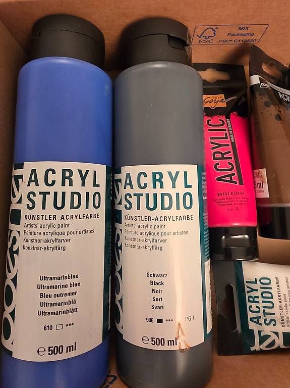 Colori: Acrylfarben Occasion – Usato da Winterthur venduto da Christinakim 1