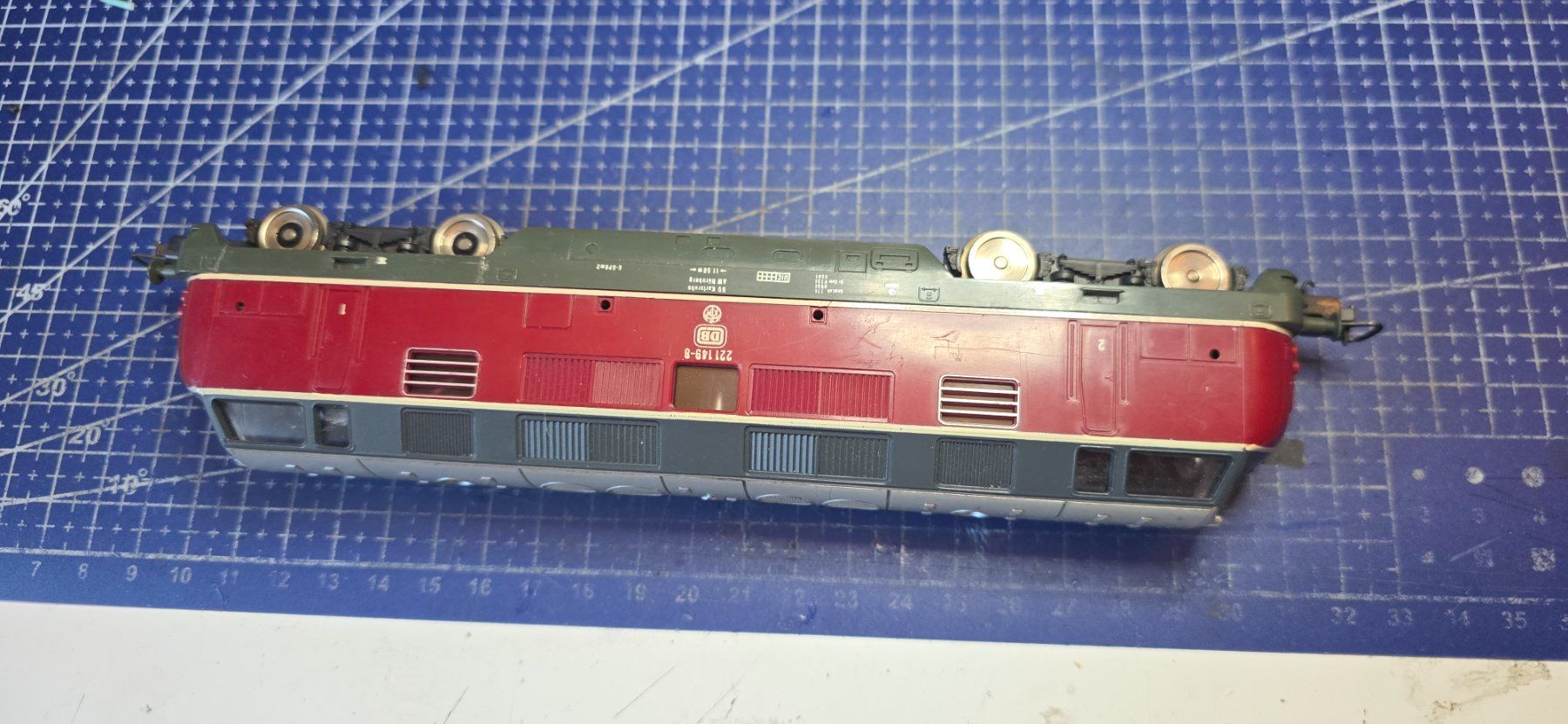 Lima Modellini di ferrovie: Lima DB221 149-8 HO/DC Analog – Usato da Hochfelden venduto da Danizh0 2