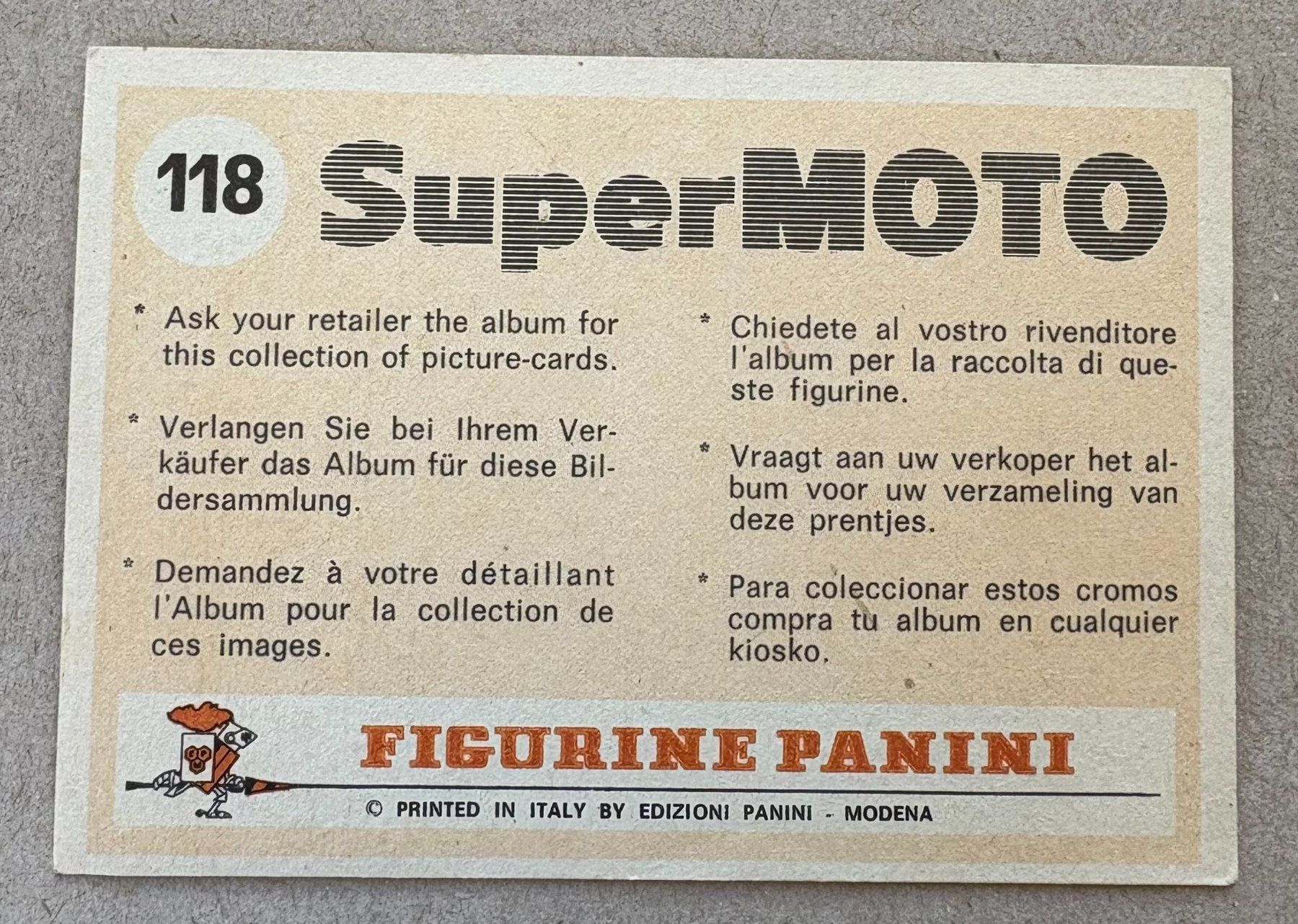 Panini Carte collezionabili: MAICO RS 125 – Usato da Ostermundigen venduto da Wyatt-Earp 1