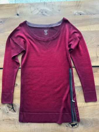 Original Marc Cain Sports Pullover, rot, Gr. N1 (34/36)