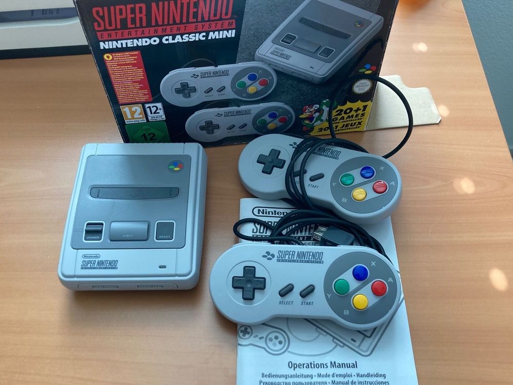 Super Nintendo - Nintendo Classic Mini - Top Zustand (Gebraucht) in ...