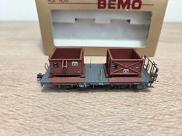 Bemo 7458 100 Kieskistenwagen RhB H0m