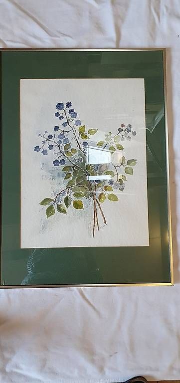 Poster & Bilder: Blumenbild von Rosmarie Steffen – Gebraucht aus Basel von storchenricardo 4