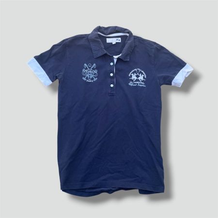 La Martina Paris vintage poloshirt t-shirt