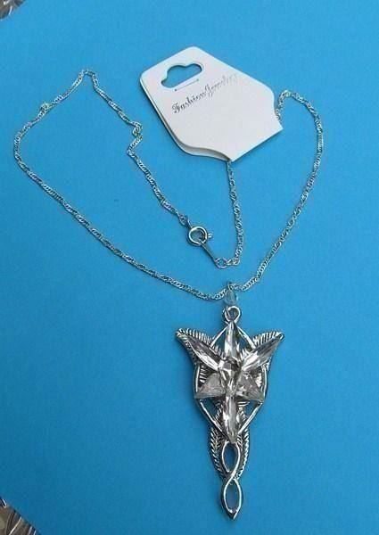 Herr Der Ringe Kette – Arwens Abendstern Halskette Aus 925er Sterlingsilber Für Frauen & Hobbit Fans