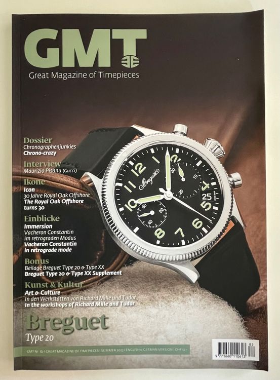 Magazin - GMT Great Magazine of Timepieces Nr.82 (Gebraucht) in Zürich ...