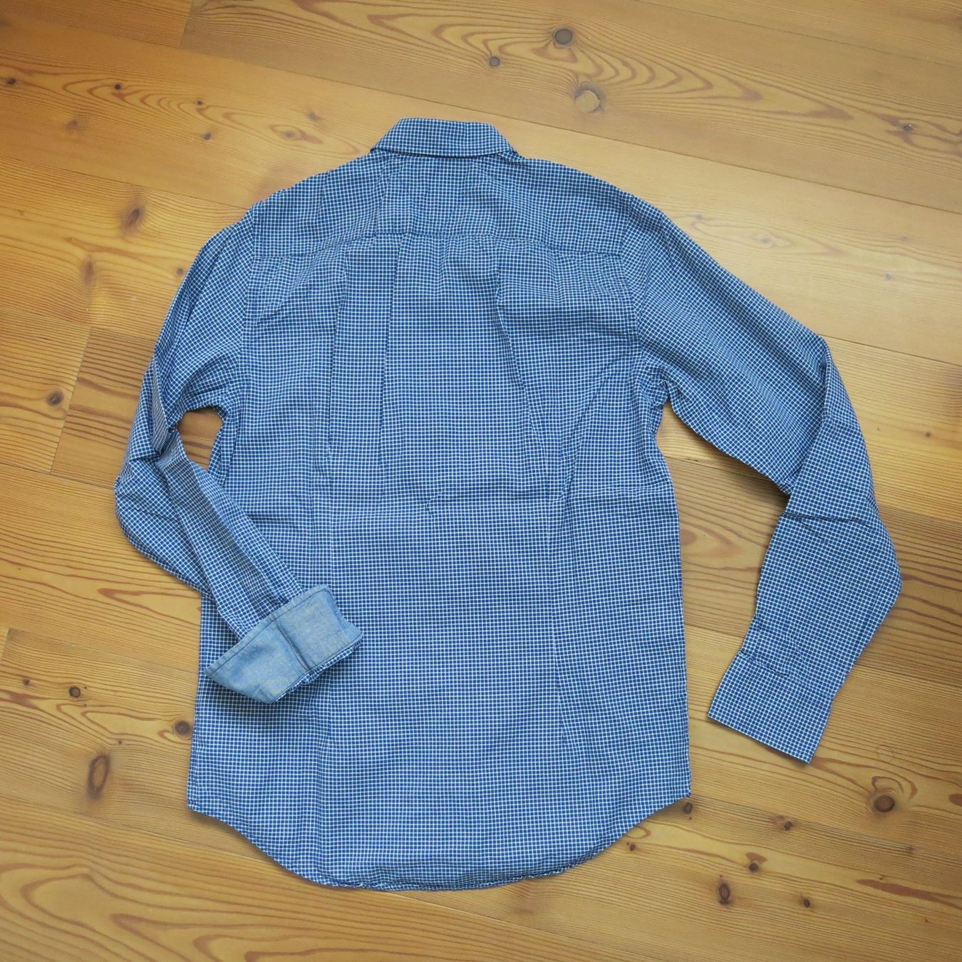 Camicie: Tommy Hilfiger blau kariertes Hemd – Usato da Seltisberg venduto da pipistrumpf 1