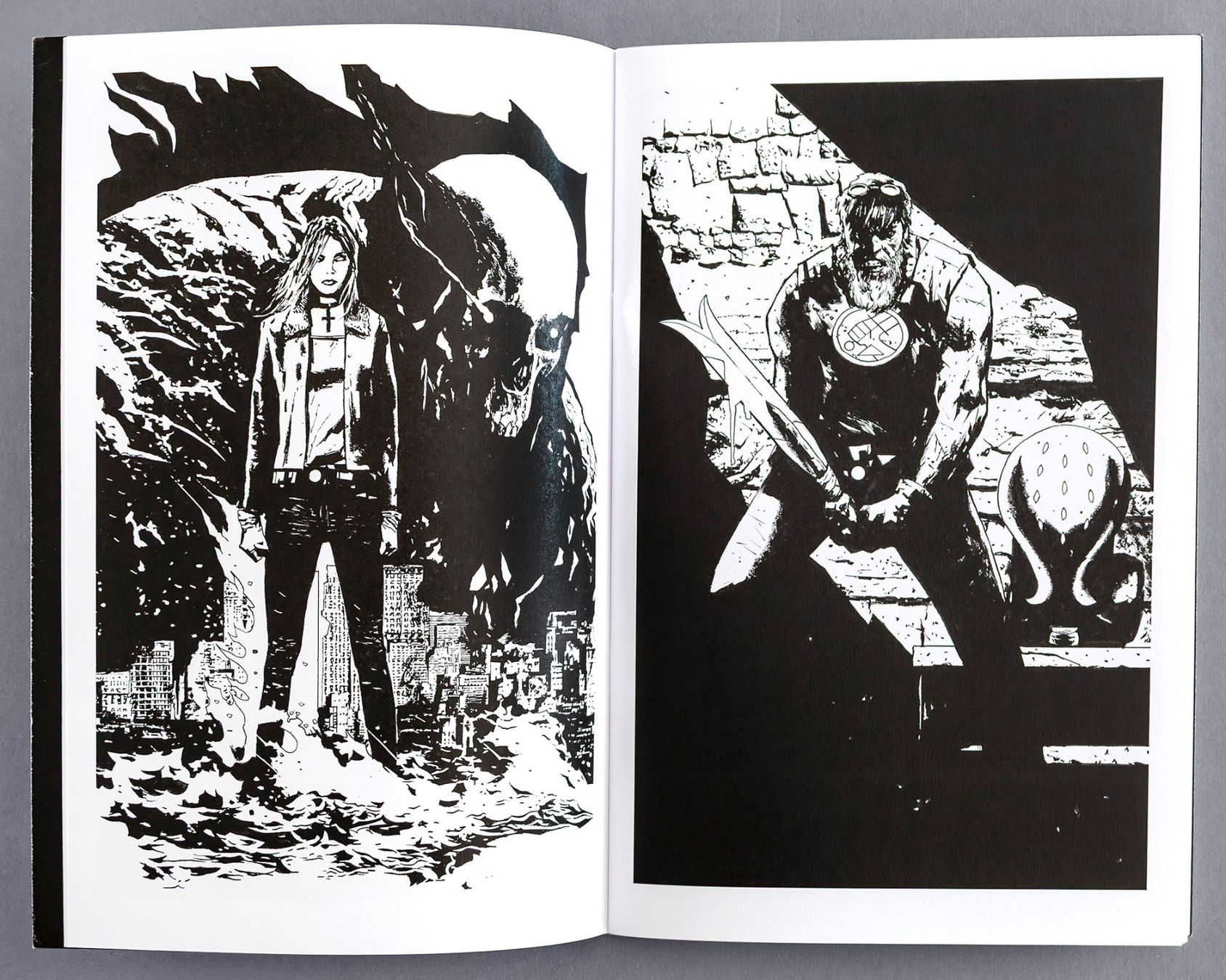 Fumetti: LAURENCE CAMPBELL - BPRD COVERS SKETCHBOOK m. HELLBOY SKETCH – Nuovo (secondo la descrizione) da St. Gallen venduto da kobayashi-maru 4