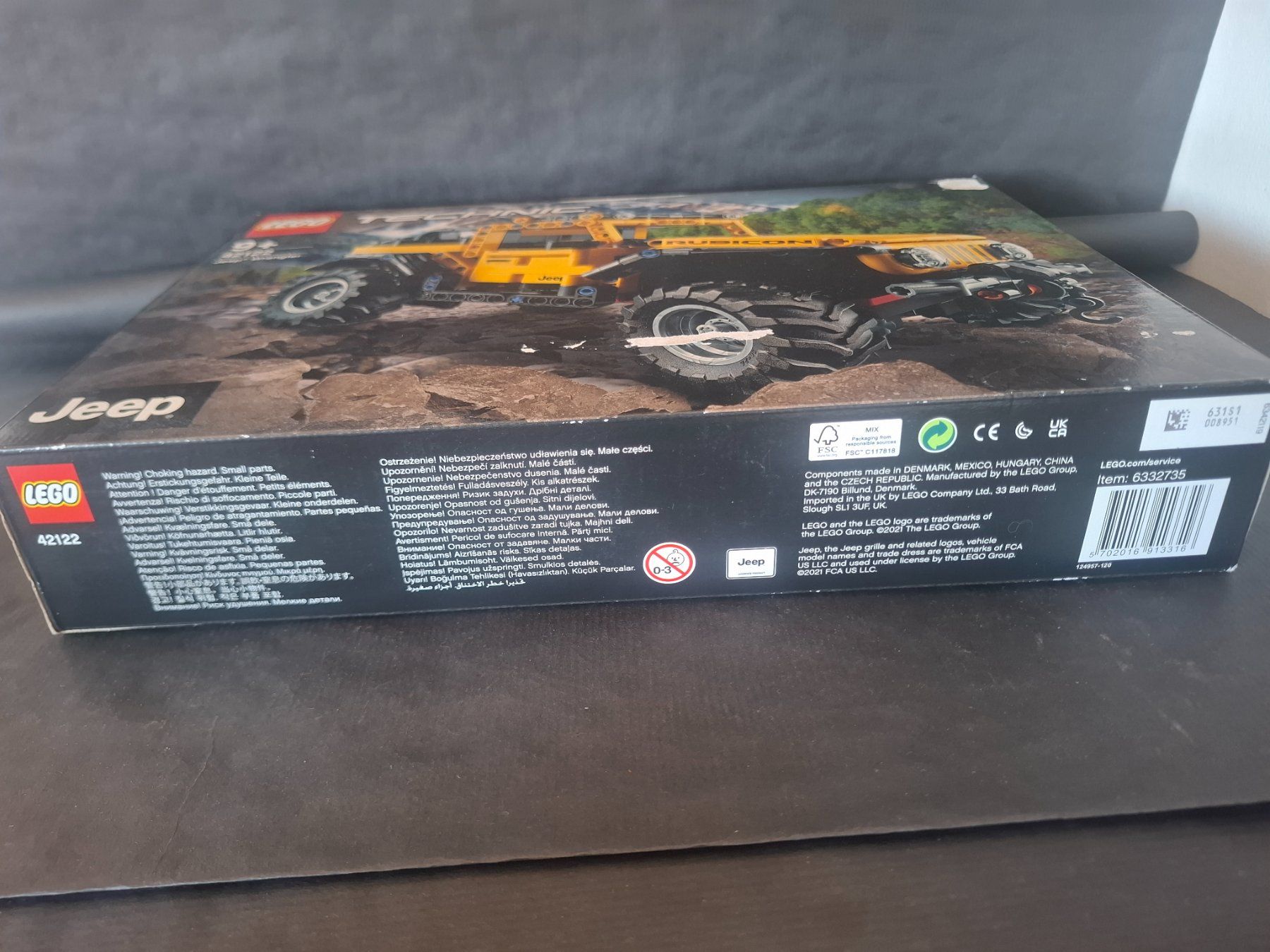 Lego Kit di costruzioni: Lego Technic 42122 Auto Jeep Wrangler 4x4 Rubicon – Nuovo (secondo la descrizione) da Genève venduto da justnotsocommon 2