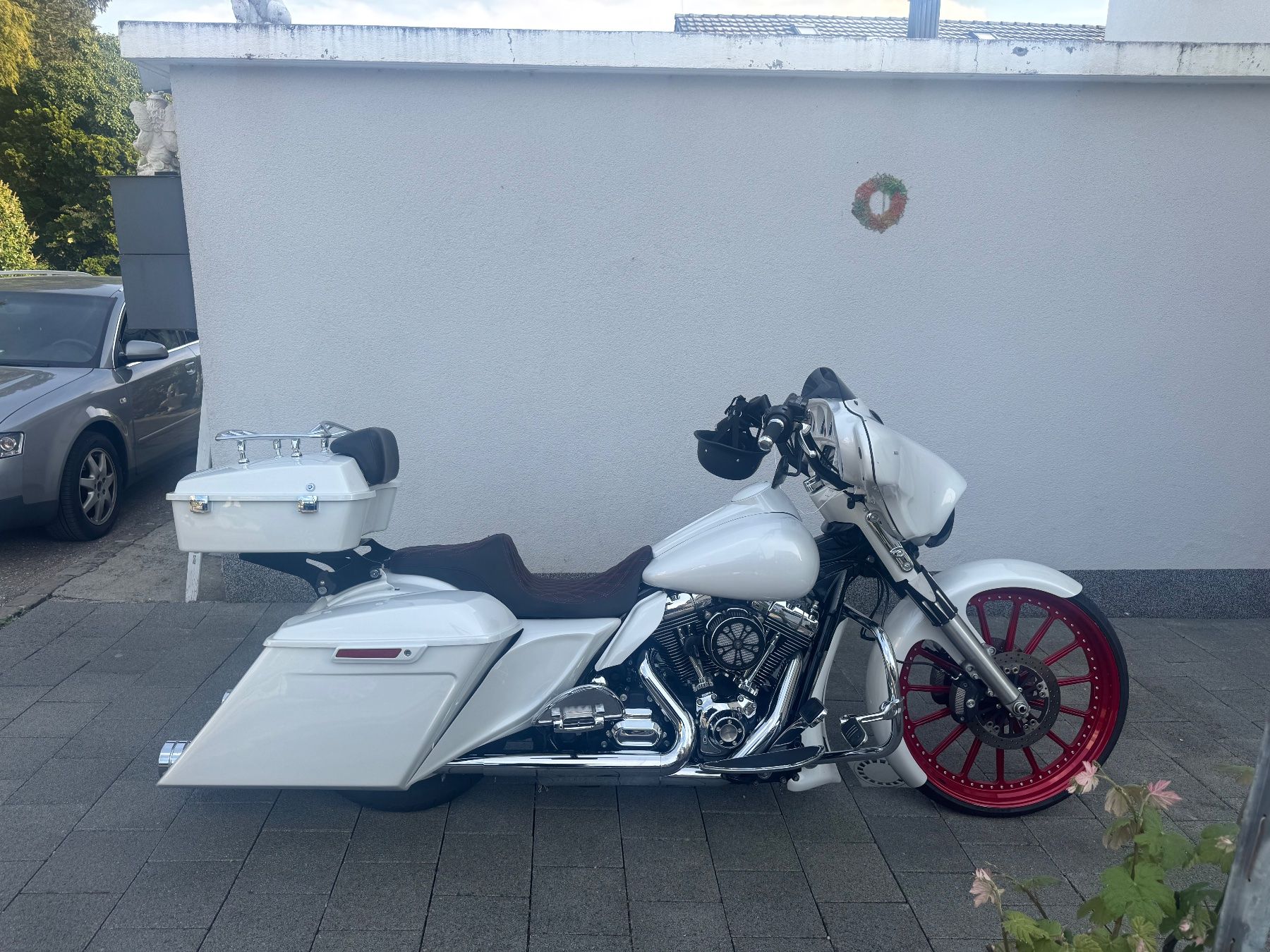 Harley-Davidson Chopper: Motorrad custom weiss neuwertig – Usato da Nebikon venduto da kau_2bfl 7