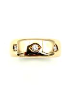 POMELLATO. Collection "Iconica", bague or rose et diamants