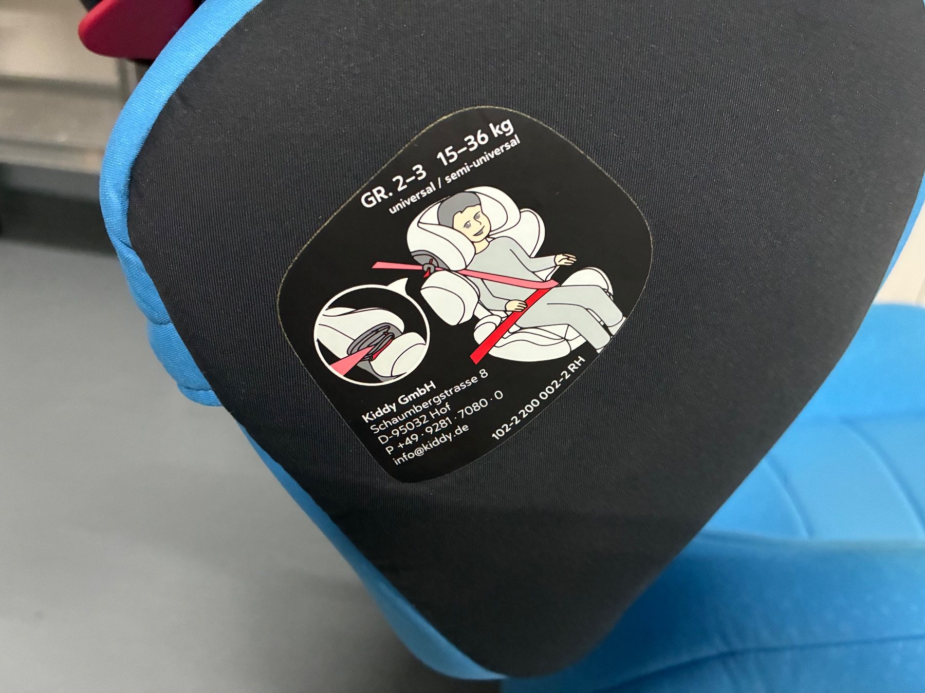 Kiddy Auto-Kindersitze: Autokindersitz 15 bis 36 Kg – Gebraucht aus Buch am Irchel von SchoggiStern 2
