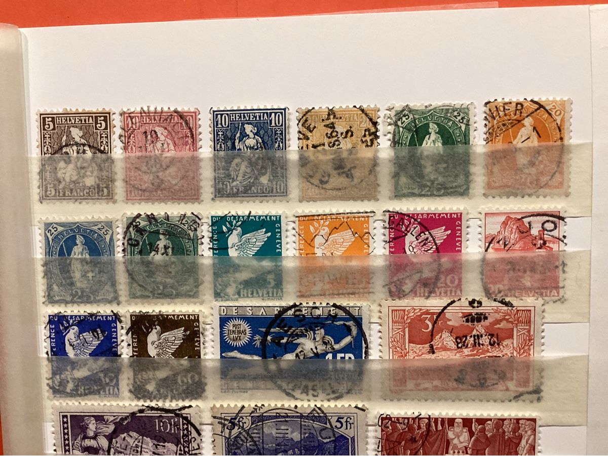Alle Briefmarken: 🇨🇭Briefmarken gestempelt – Gebraucht aus Thun von soernst 2