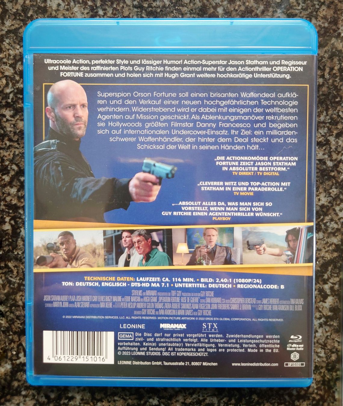 Tutti i DVDs: Operation Fortune - Blu-ray – Usato da Schlatt TG venduto da saturn06 1