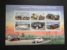 Guyana - 2000 - The World Of Vintage Block ** Luxus (D285)