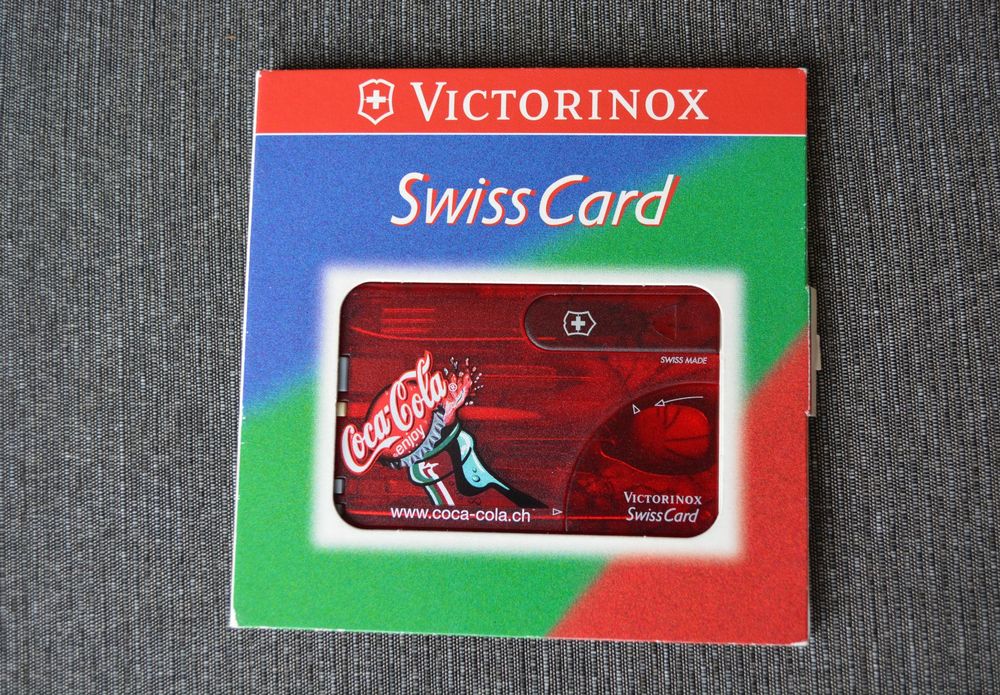 Victorinox Swisscard Tool Coca-Cola | Kaufen auf Ricardo