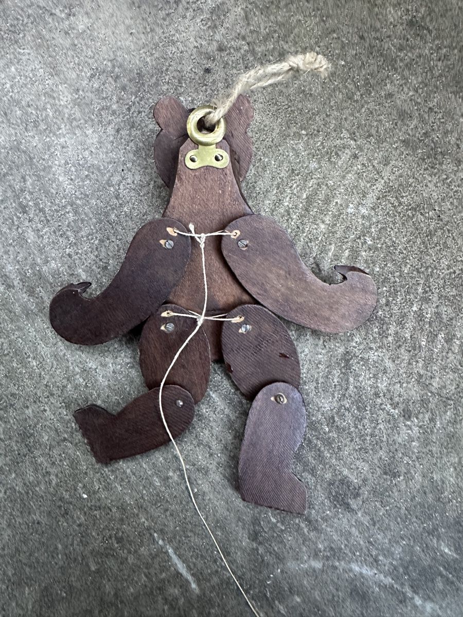 Statuette: alter handgeschnitzter Bär / Hampelmann – Usato da Zürich venduto da frauflufelberg 6