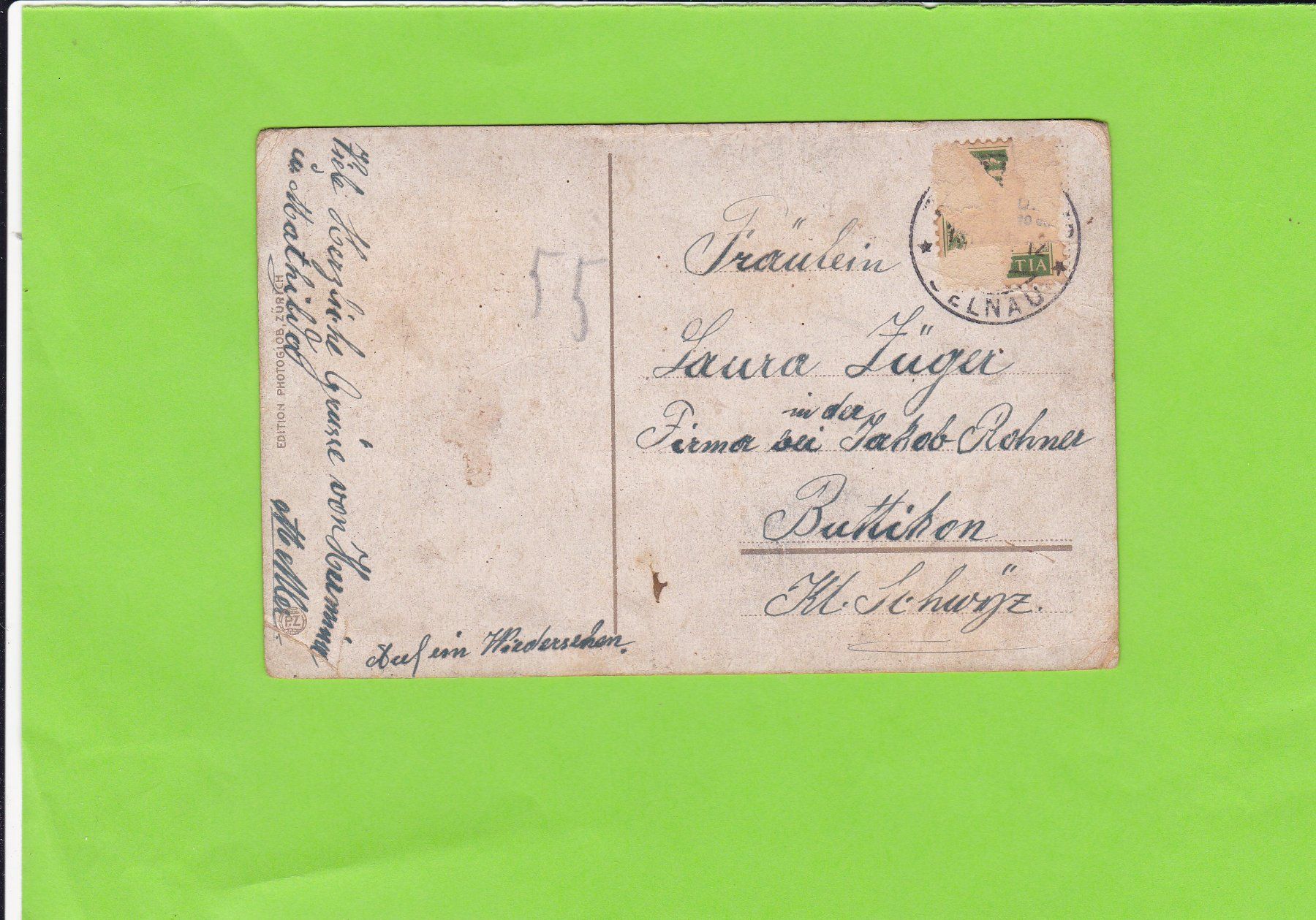 Cartoline postali: Zürich-Bahnhofplatz-Polytechnikum-Tram-belebt – Usato da St. Peterzell venduto da neckertal 1
