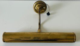 Klassische Bilderleuchte aus Messing