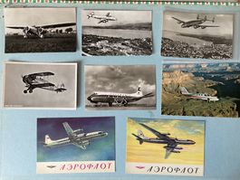 24 AK verschiedene Flugzeuge