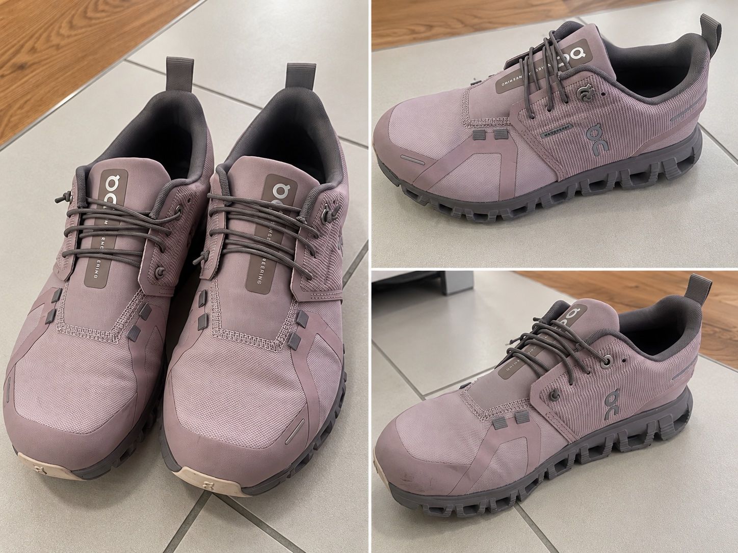 On Damenschuhe: On Cloud Cloudventure Waterproof Damen Sneaker Flieder – Gebraucht aus Pfäffikon ZH von kob_6vgh