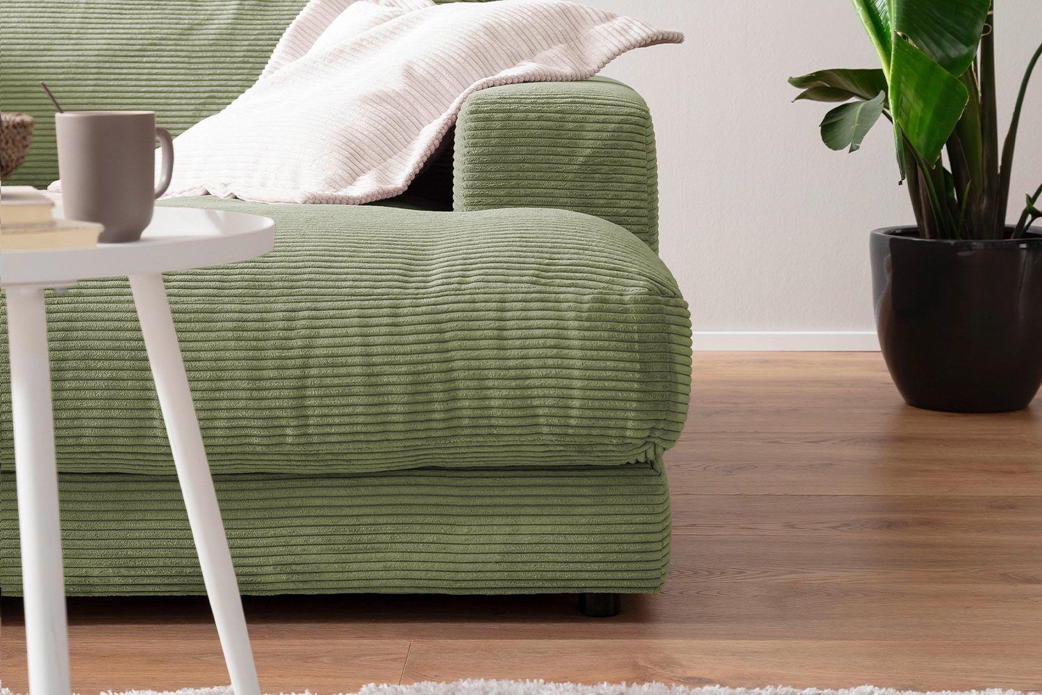 Divani: Big Sofa High End in Cord turtle – Nuovo e nell'imballaggio originale da Bischofszell venduto da deluxe-moebel 5