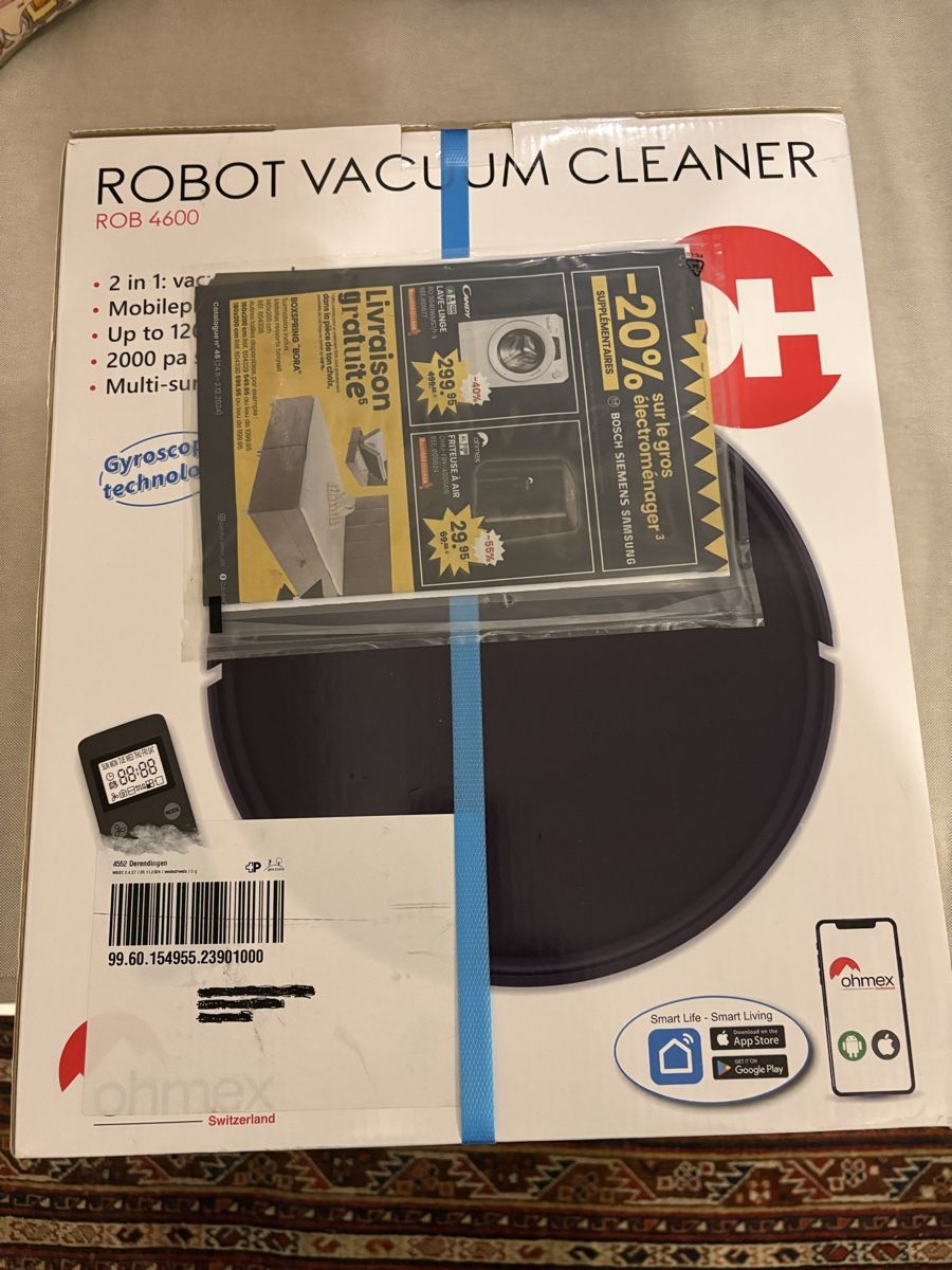 Ohmex Staubsauger & Zubehör: Ohmex ROB 4600 – Neu und originalverpackt aus Vufflens-la-Ville von newlifegva 1