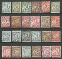 24 Timbres Anciens de divers Colonies Françaises ( Taxe )
