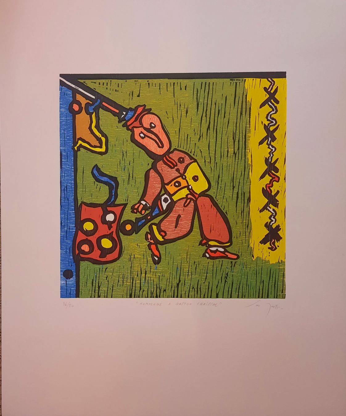 Grafica & Litografie: JOSÉ SAN MARTIN NÉ  EN 1951 – Usato da Genève venduto da Enigme8