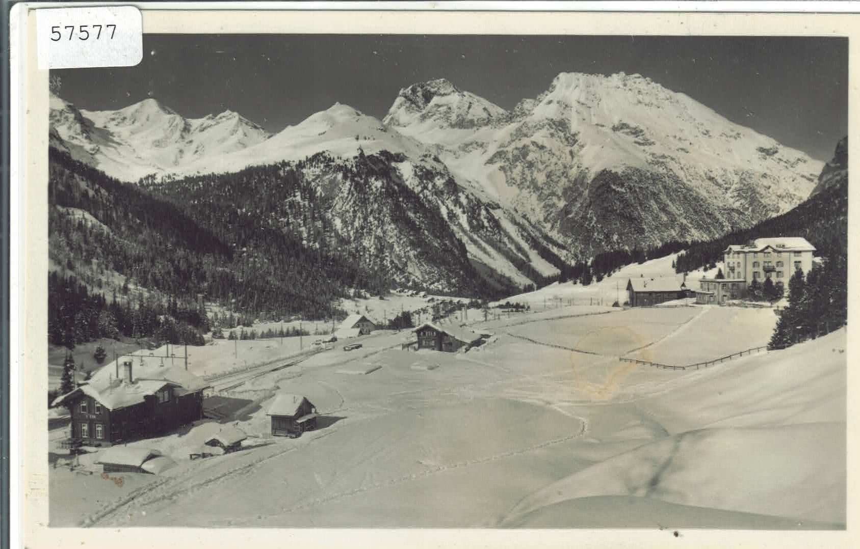 : Hotel Preda Kulm - Preda im Winter – D'occasion à Ettingen par Kartenplanet