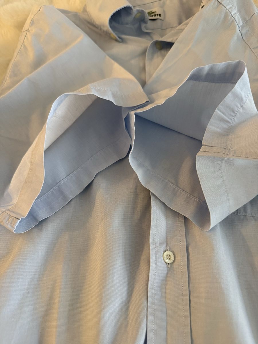 Lacoste Chemises: Chemise Lacoste bleu clair – D'occasion à Monthey par Joseph-29 2