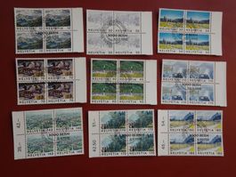 1998 DAUERMARKEN BILDER SCHWEIZ, AUSGABETAG SATZ, SBK 66.50