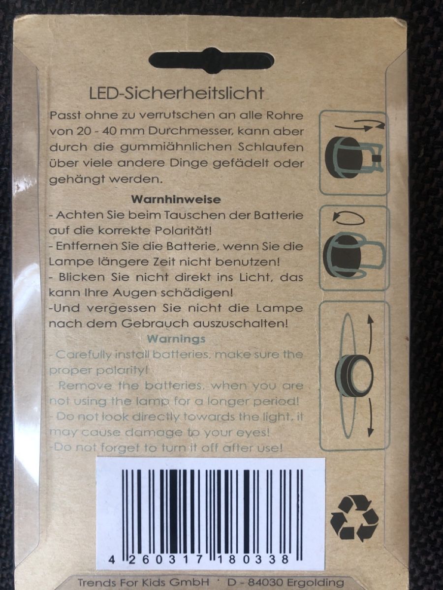 TFK Carrozzine: Kinderwagen Licht 💡  – Nuovo e nell'imballaggio originale da Rueschlikon venduto da ShinyBlackRaven 2