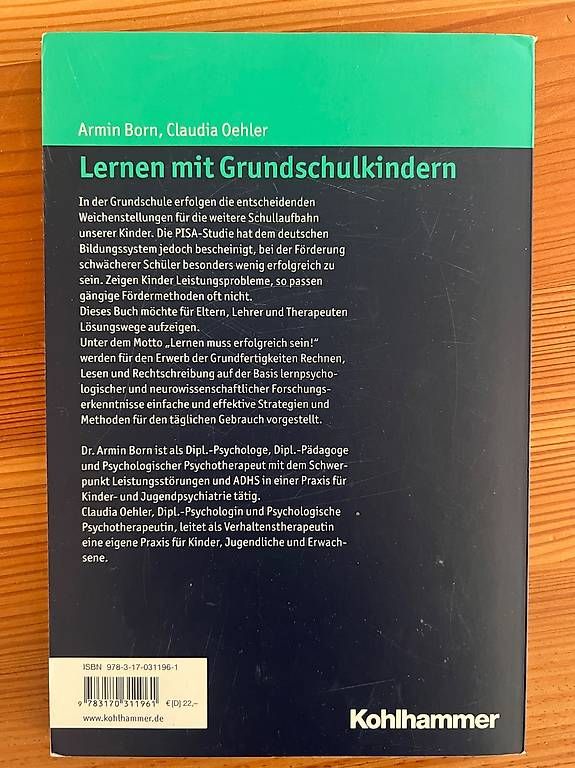 Libri: Lernen mit Grundschulkindern – Usato da Magglingen/Macolin venduto da Babswilli1001 1