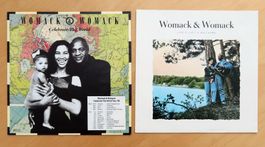 WOMACK & WOMACK - 2 VINYL SINGLES (NM)