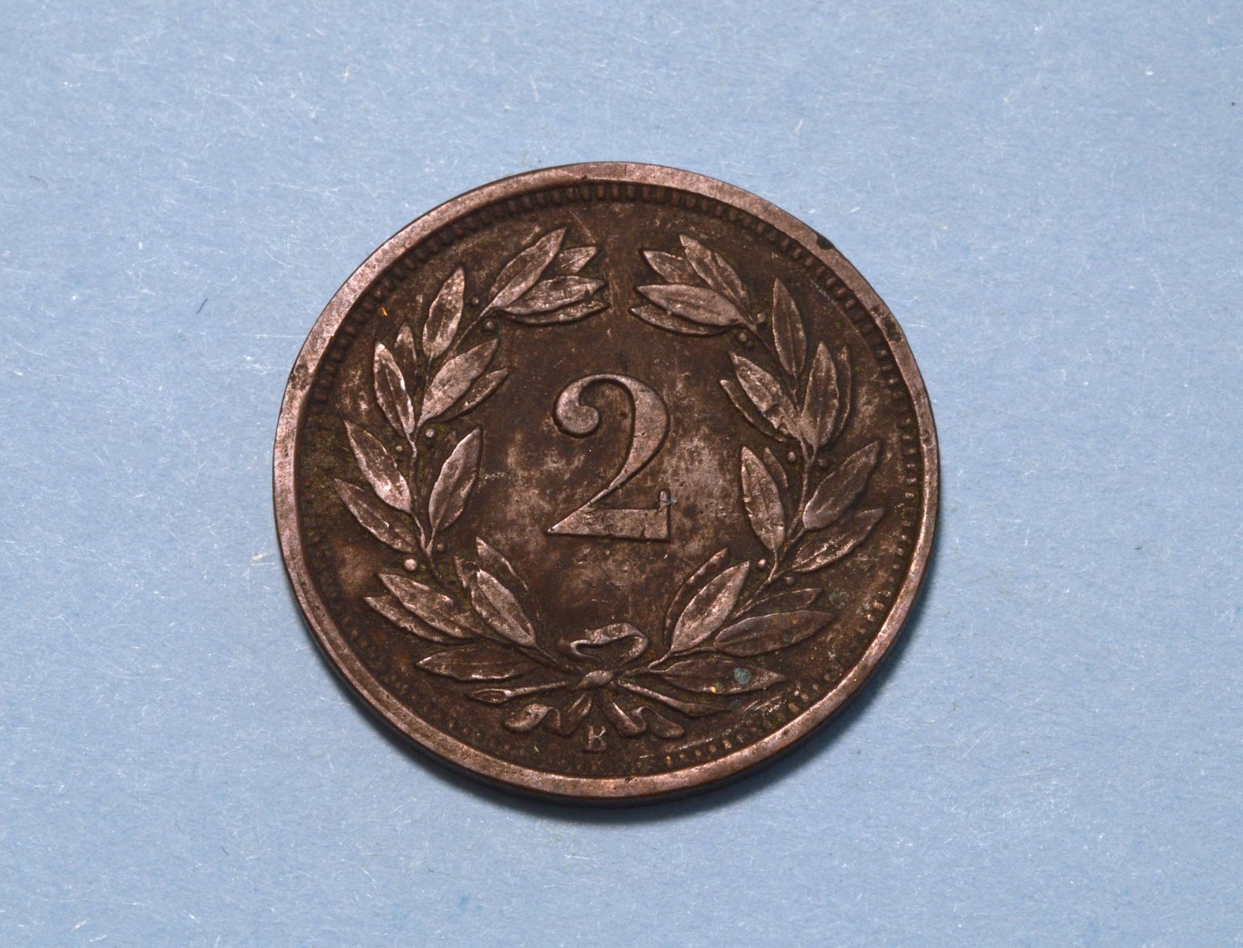 Tutti le monete: 2 Rappen 1879 – Usato da Oberglatt ZH venduto da dil_85sh 3
