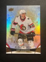 Jake Sanderson 2022 Exquisite Rookies 23/99 Ottawa Senators