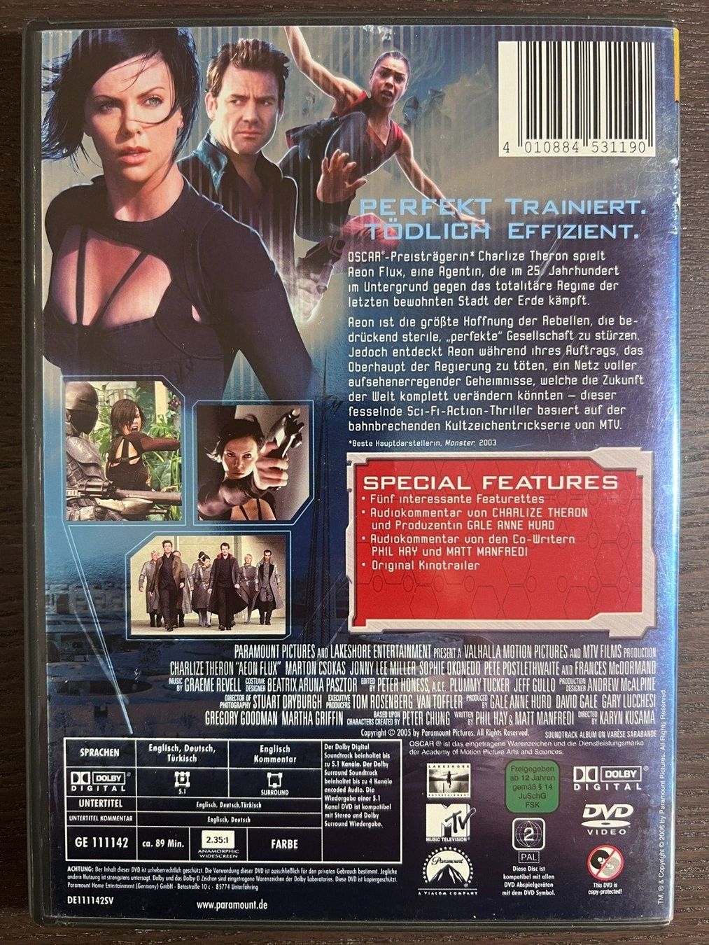 Tutti i DVDs: Aeon Flux – Usato da Zürich venduto da FilmFreunde 1