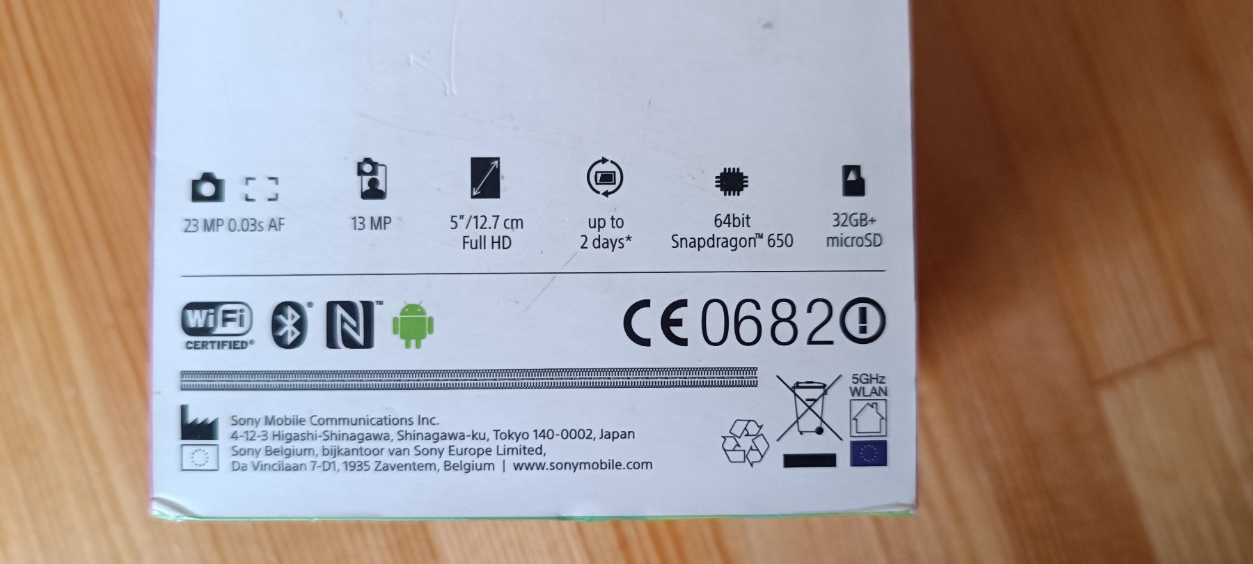 Sony Telefoni cellulari / Smartphones: Sony Xperia Performance F5121 Graphite Black – Usato da Münchwilen TG venduto da Gandalf126 3