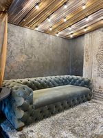 KARE Chesterfield-Sofa  Samt