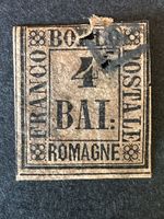 Italien - 1859 Romagna 4 Baiocchi o - Defekt