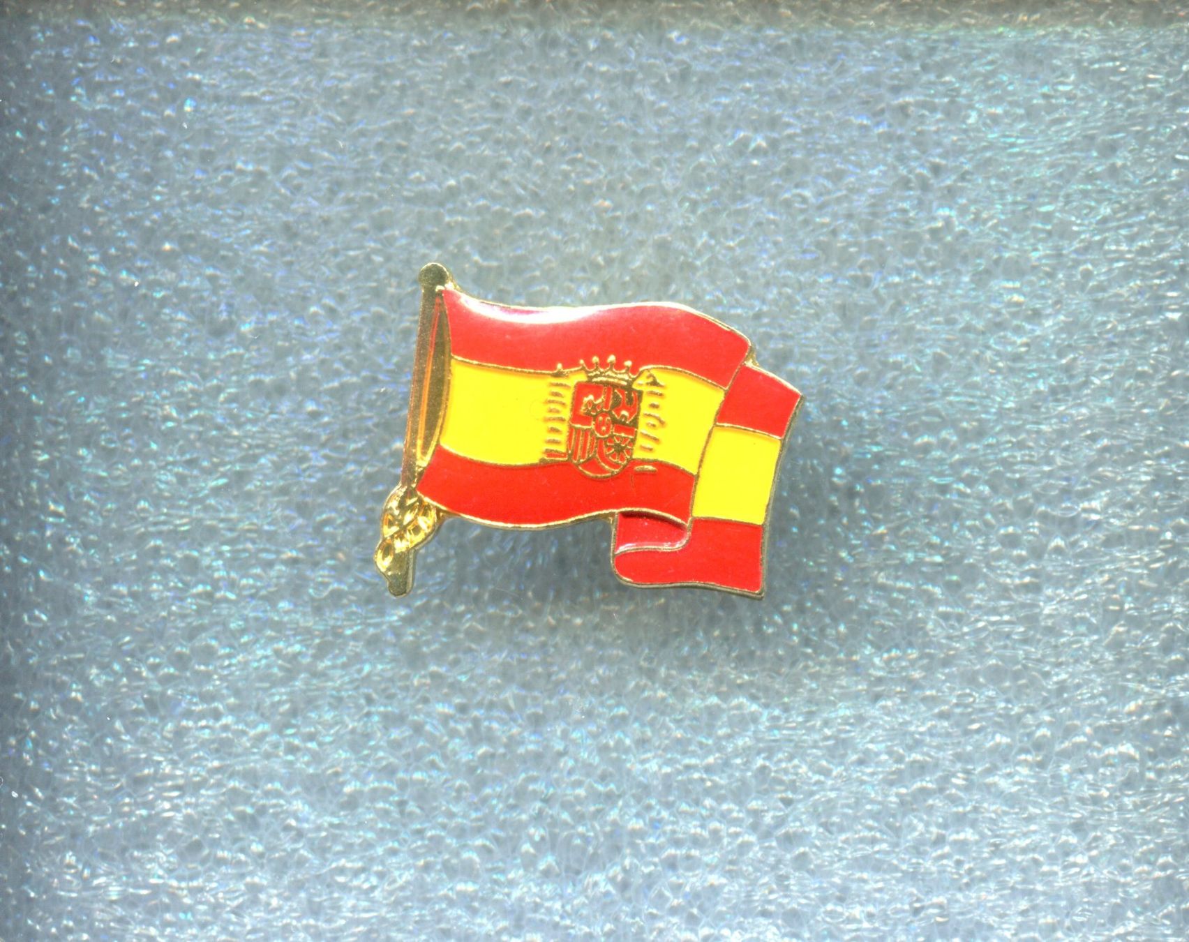 Placchette & Badge: Fahne  SPANIEN – Usato da Winterthur venduto da Sammleroase