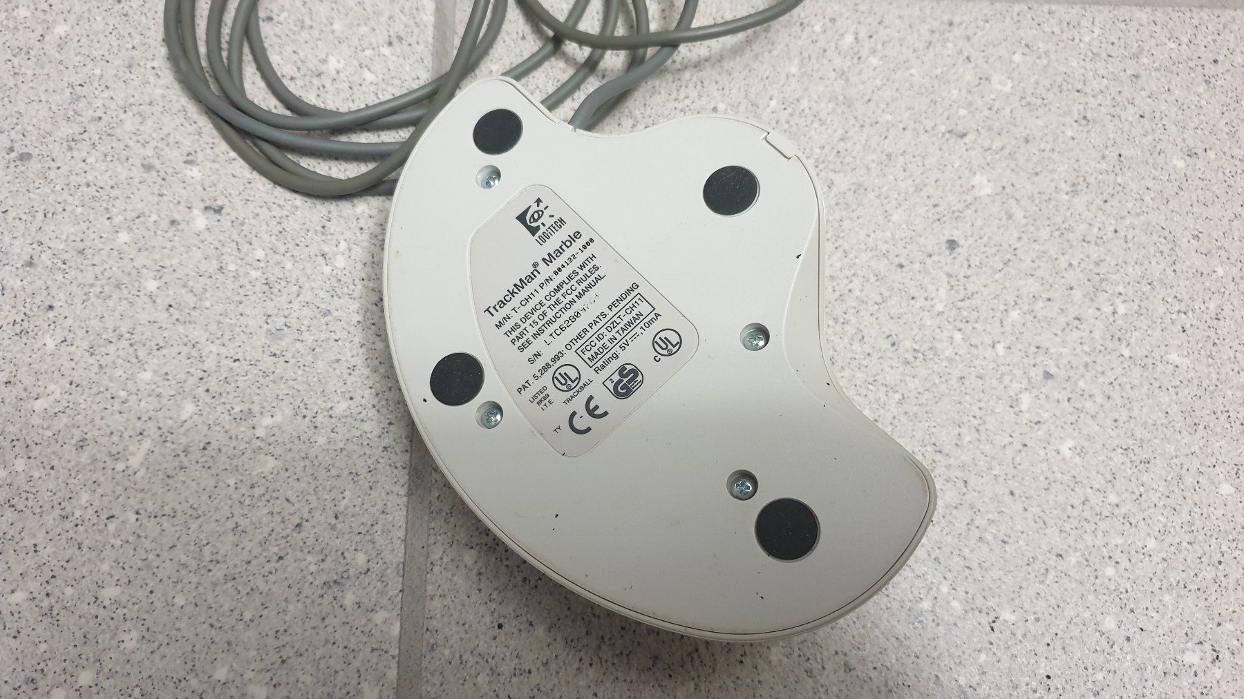 Logitech Mouse: Logitech Trackman Marble – Usato da Stäfa venduto da Supertramp73 2