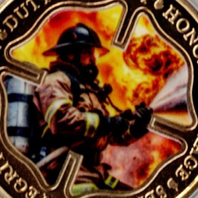 Medaglie: Fire_Rescue_Service_Integrity_Loyalty_Duty_Respect_Medaill 2 – Nuovo (secondo la descrizione) da Hombrechtikon venduto da Fraese01 2
