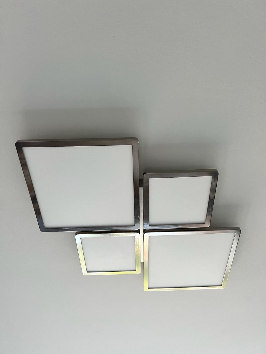 Lustres & lampes de plafonds: Deckenleuchte modern  Metallrahmen gebraucht – D'occasion à Ostermundigen par Andre1210